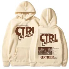 SZA Ctrl Cream Hoodie