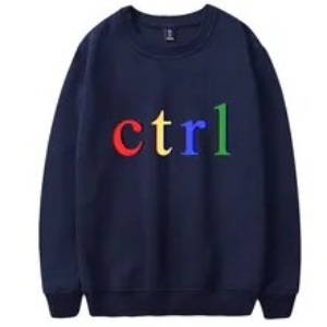 SZA Merch Ctrl Blue Sweatshirt