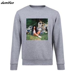 Sza Merch Ctrl Print Gray Sweatshirt