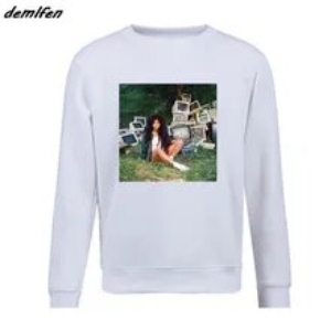 Sza Merch Ctrl Print White Sweatshirt