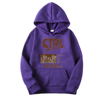 Purpal SZA Merch Ctrl Hoodie