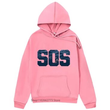 SZA Merch Pink SOS Funko Pop Hoodie